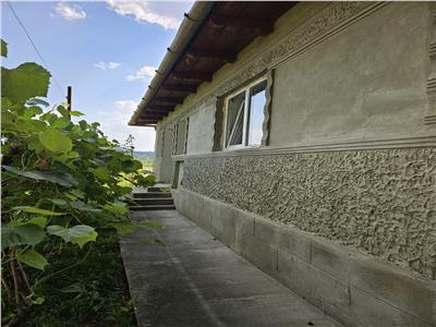 CASA DE VANZARE SI TEREN  IN TG TROTUS LA STRADA PRICIPALA  ECOENERGIE - plata in 2 transe de 6 luni 
